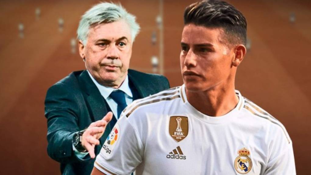 Carlo Ancelotti, entrenador del Everton, dijo en rueda de prensa que, bajo su opinión, James Rodríguez se quedará en el Real Madrid. El colombiano no está entrando en los planes de Zinedine Zidane y eso ha provocado que los rumores sobre su salida se disparen. <br/><br/>El italiano ya lo dirigió tanto en el Real Madrid como en el Bayern Múnich.