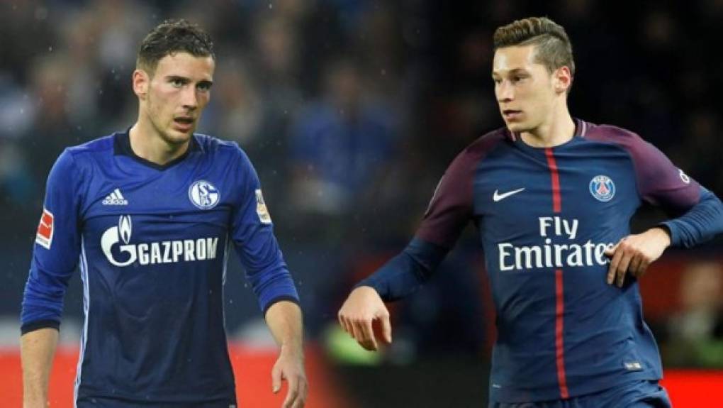 El diario Bild da dos nombres claves en la planificación deportiva del Bayern Múnich. Julian Draxler y Leon Goretzka. El primero parece que saldrá del PSG al 100%. No tiene los minutos que desearía y además se habla de la llegada de Coutinho. Mientas que Goretzka es una de las joyas del mercado. Acaba contrato con el Schalke y toda Europa lo quiere. Por último, tampoco se descarta la llegada de un delantero suplente para dar descanso a Lewandowski.