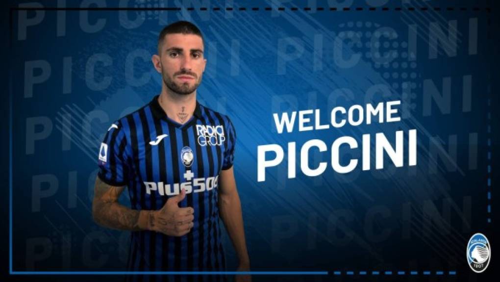 Cristiano Piccini jugará en el Atalanta la temporada que viene. El lateral portugués llega procedente del Valencia.<br/>