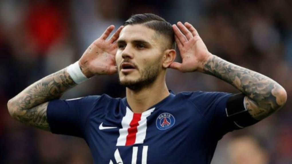 <br/><br/>Mauro Icardi: Cedido esta temporada por el Inter al Paris Saint-Germain, el delantero argentino podría llegar a la Juventus.La prensa italiana informa sobre la posible transferencia que sorprendería a muchos.