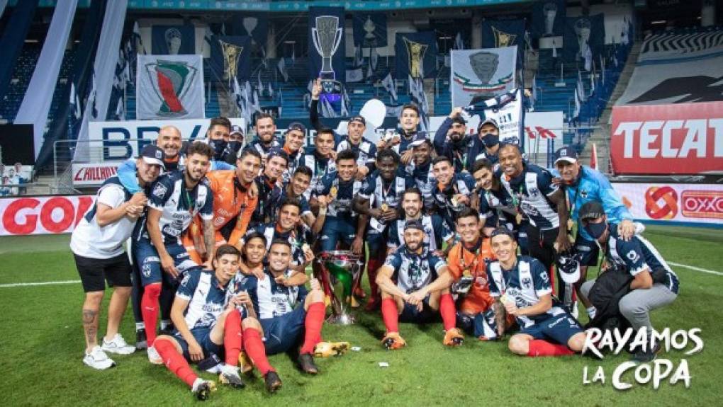 Monterrey (México) - Los Rayados sellaron su clasificación tras coronarse campeones de la Copa MX.