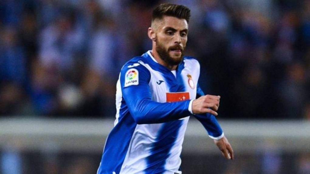 David López Silva, mediocampista del Espanyol.