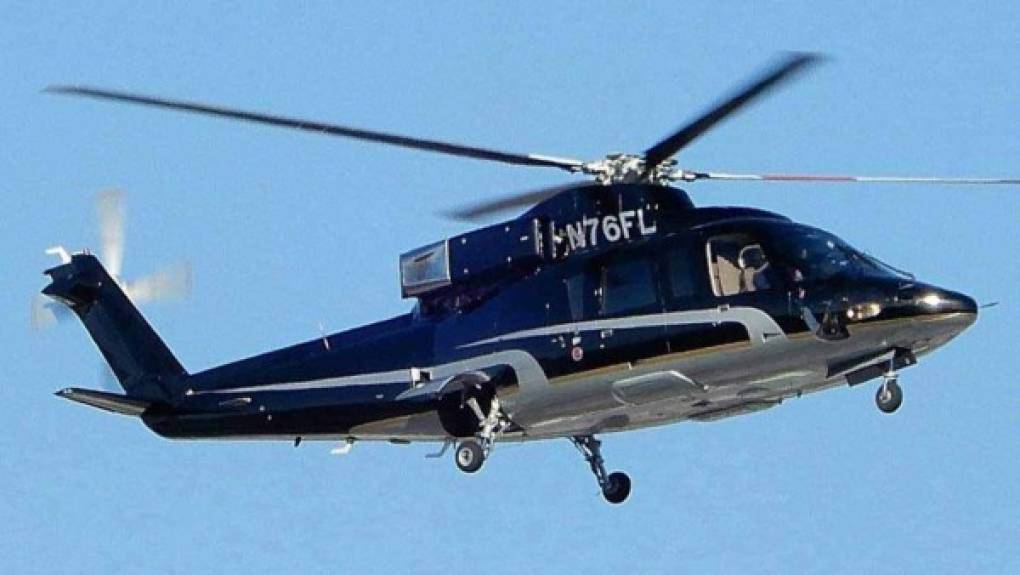 El helicóptero Sikorsky S-76 Spirit tiene 10 versiones para civiles y otras dos para militares, la de la leyenda del baloncesto era la versión S-76B .