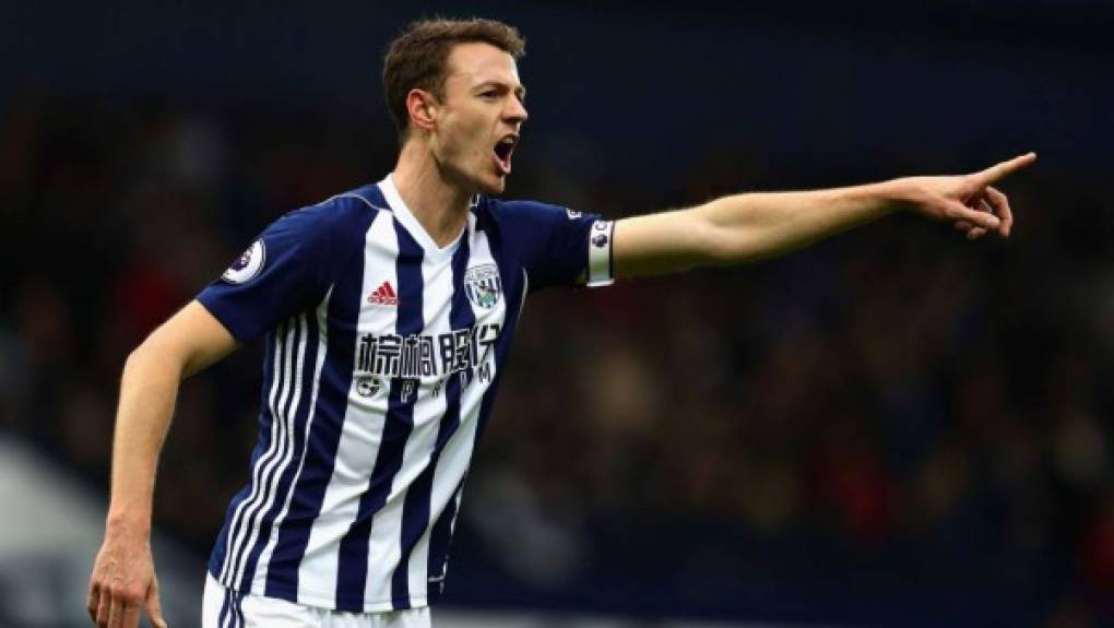 Según 'The Sun', el jugador Jonny Evans, West Bromwich Albion, estaría muy cerca de convertirse en nuevo jugador del Manchester City. Su precio rondaría los 26 millones de euros.