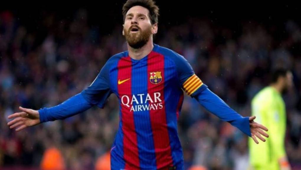 En el tercer lugar Lionel Messi con 80 millones de dólares.