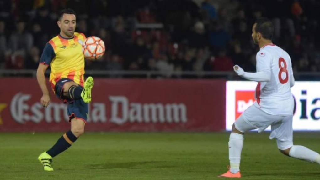 Xavi Hernández, mediocampista del Al-Sadd de Qatar.