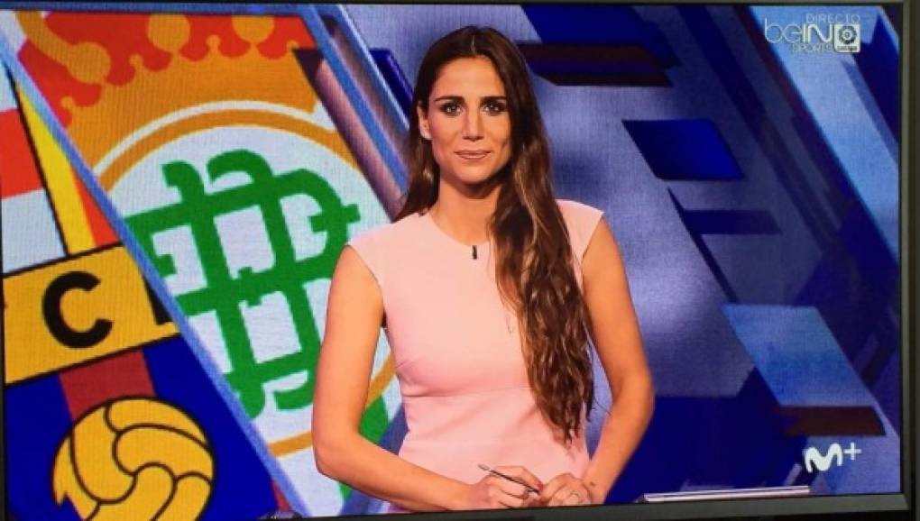 Lucía Villalón regresó a la pantalla chica en España tras un tiempo de ausencia al convertirse en uno de los rostros más reconocibles de la nueva andadura de BeIn Sports con los partidos de la Liga española.