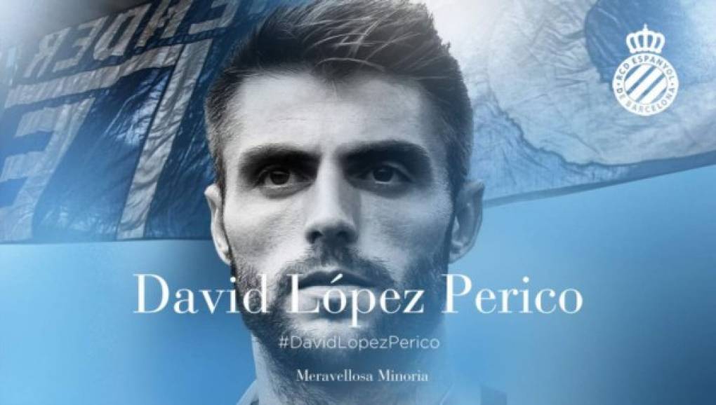 El Espanyol ha anunciado de manera oficial el fichaje de David López pagando 4,5 millones de euros al Nápoles. El futbolista firma por cuatro temporadas con la opción de una quinta según su rendimiento deportivo. El futbolista estaba desde ayer en Barcelona y hoy se ha rubricado el acuerdo.