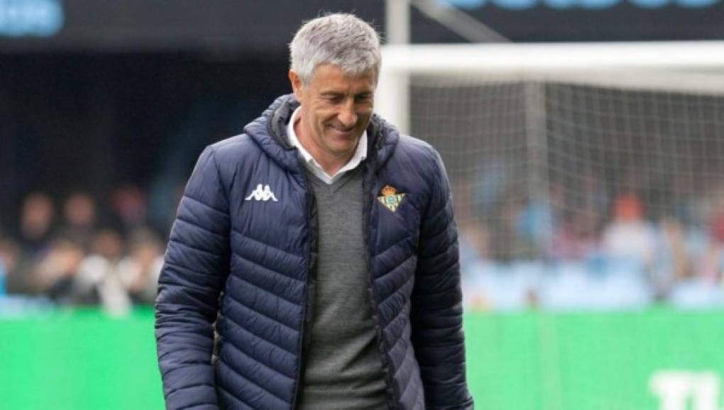 Quique Setién: Tras ser dado de baja en el Real Betis, el entrenador español suena para llegar a dirigir al Shakhtar Donetsk de Ucrania.