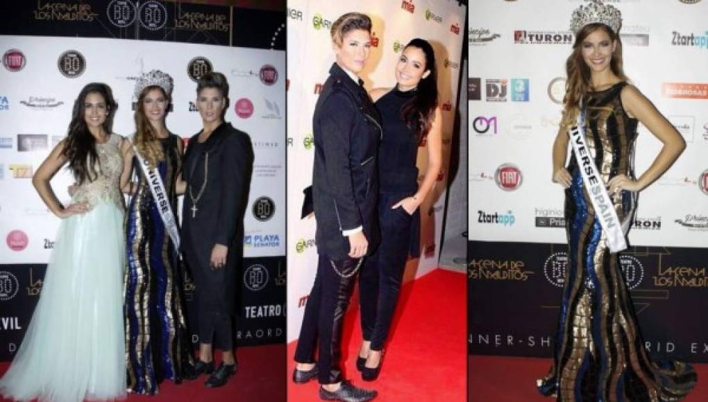 Miss España entrega la corona acompañada de su novia