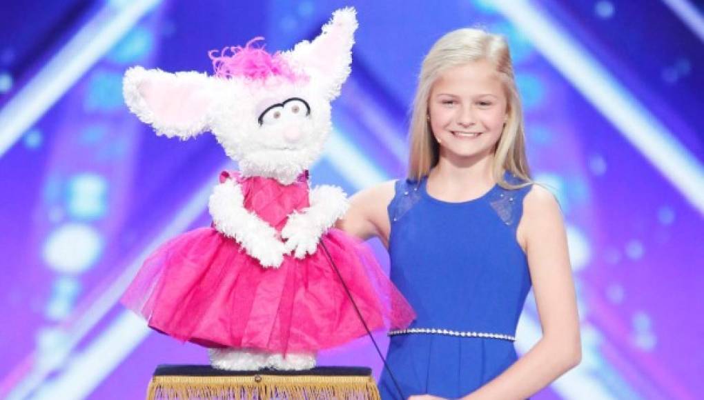 Niña ventrílocua sorprende en America’s Got Talent