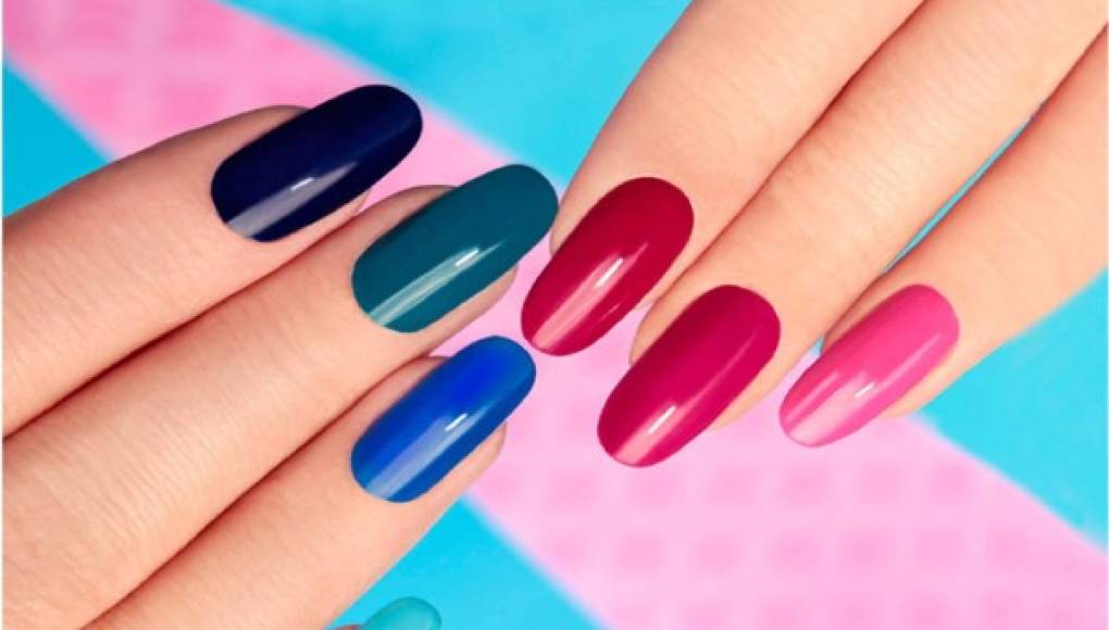 Los colores de esmalte de invierno