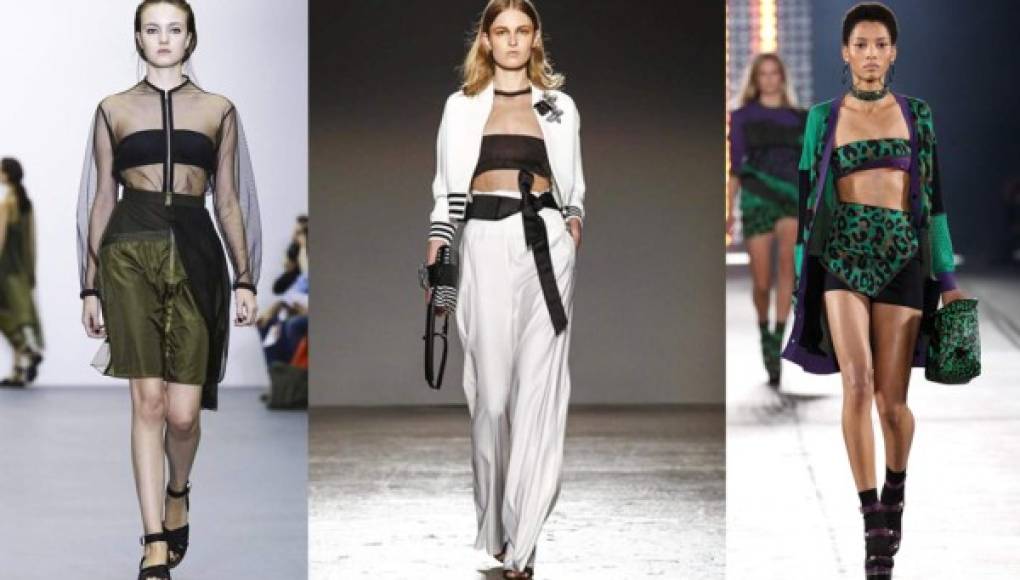 El ‘crop top’ banda, diminuto y sexi, se populariza