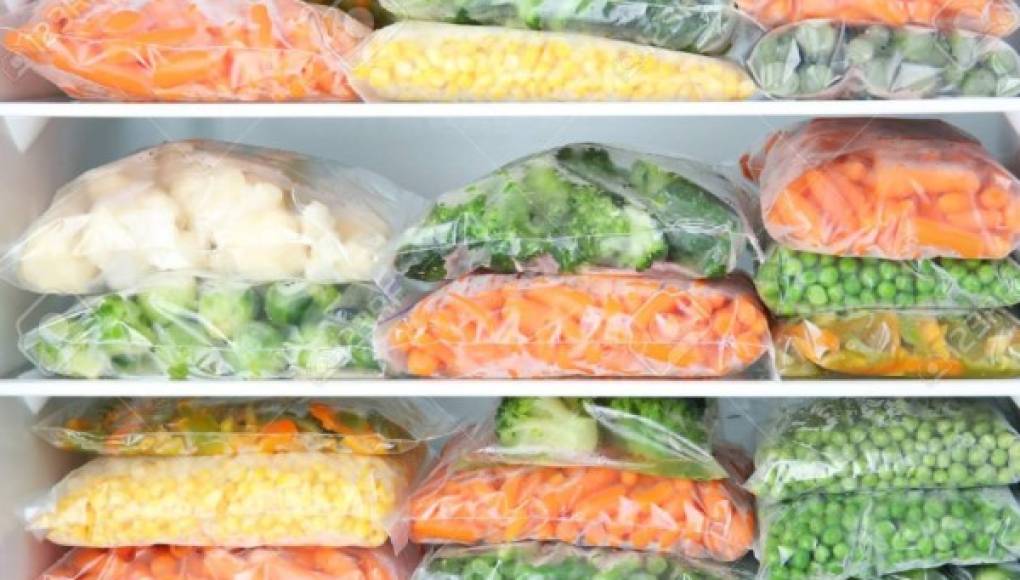 Los falsos mitos de las verduras congeladas