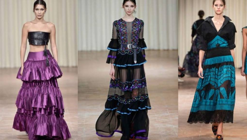 Influjo flamenco en la moda