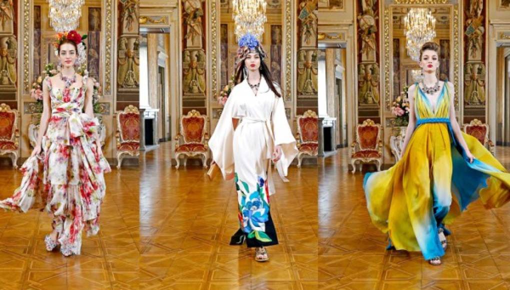 Homenaje al arte al estilo Dolce y Gabbana  