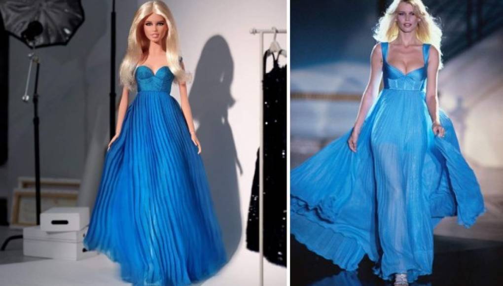 Celebra Barbie a Claudia Schiffer