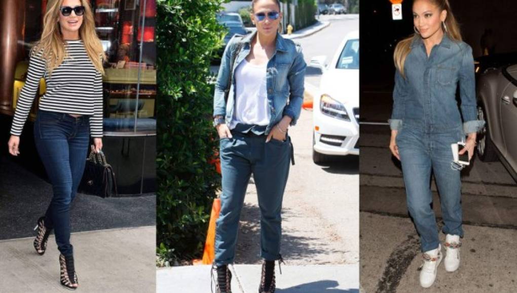 JLO una Leo 'casual chic'