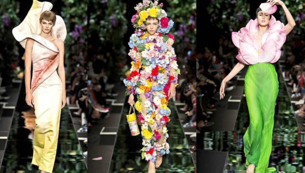 La explosión floral de Jeremy Scott