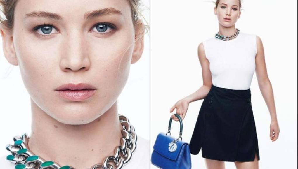 Jennifer Lawrence luce bella para Dior