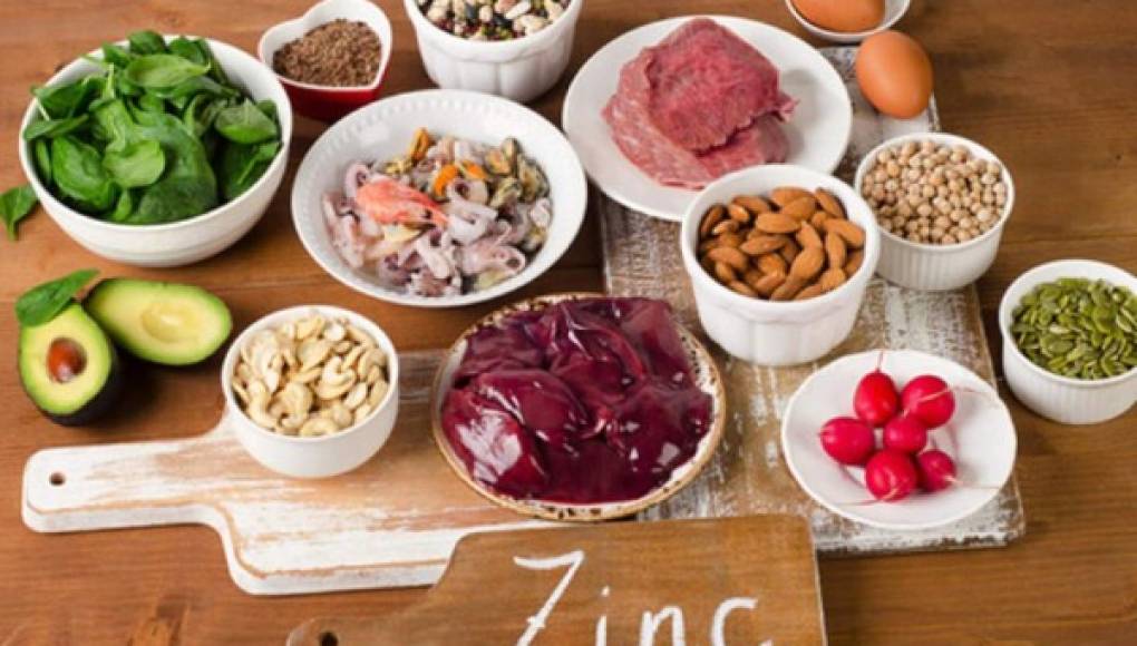 Alimentos ricos que contienen zinc