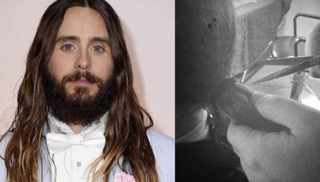 Jared Leto le dice adiós a su cabello y barba ¡Mira cómo luce!  