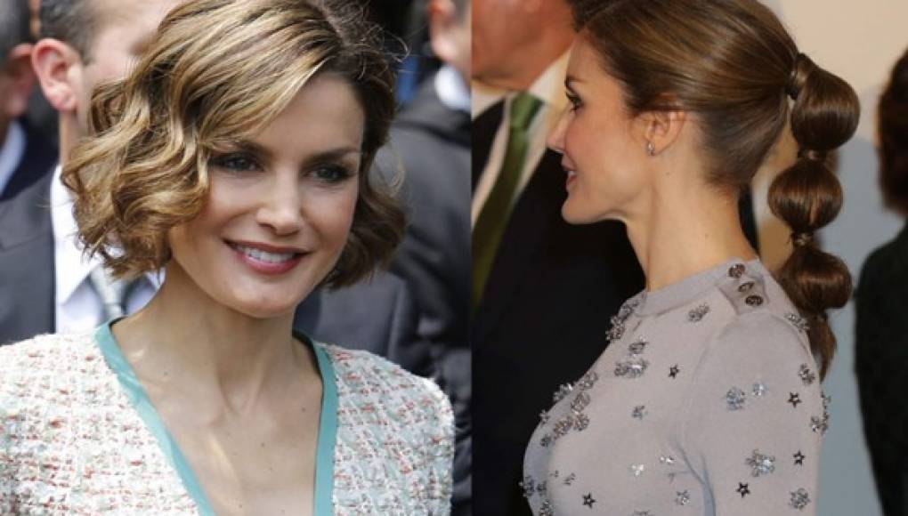 La reina Letizia y sus sonados peinados