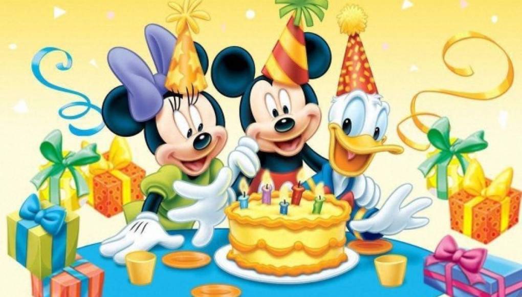 ¡Feliz cumple, Mickey Mouse!