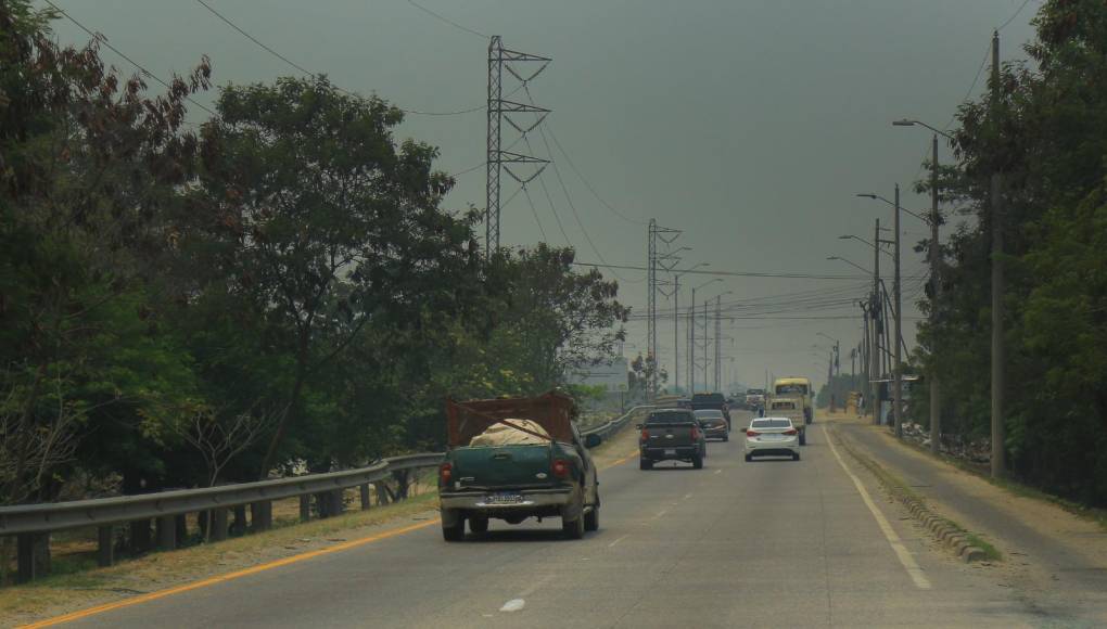 Este lunes, según el sitio IQAir, San Pedro Sula experimenta un nivel de contaminación del aire que puede ser perjudicial para grupos sensibles. 