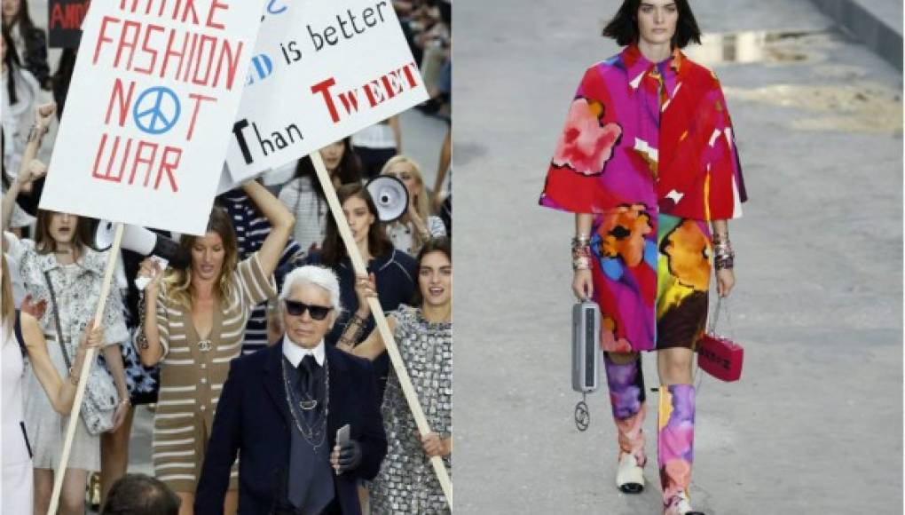 Chanel sale a las calles a protestar