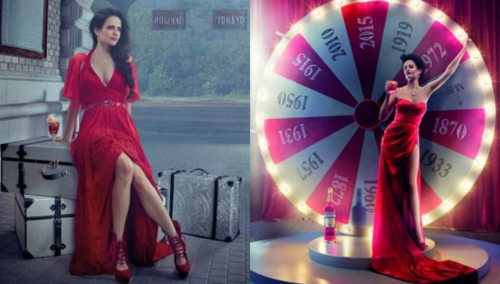 Eva Green en calendario Campari 2015