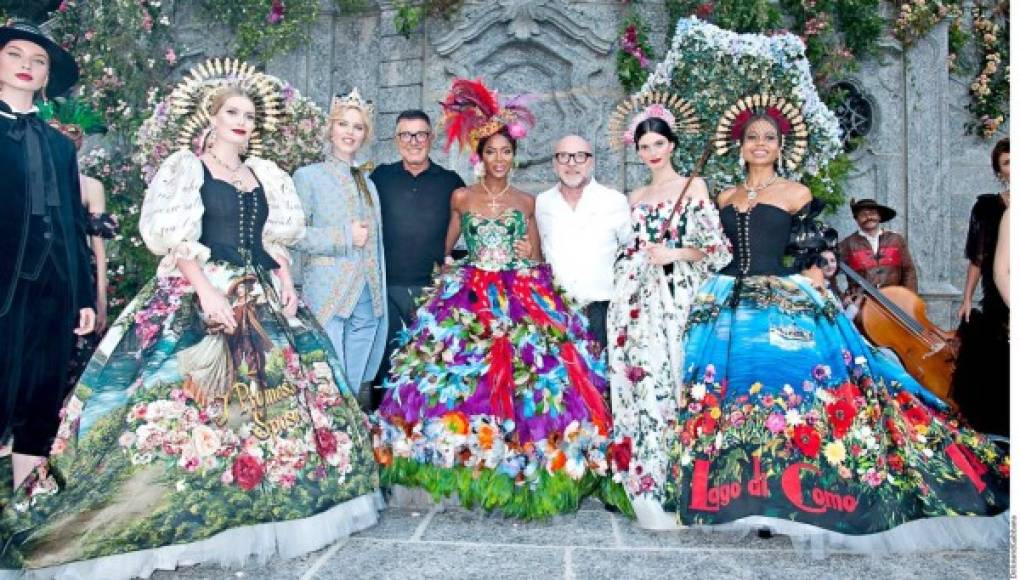 Las damas del lago, de Dolce y Gabbana