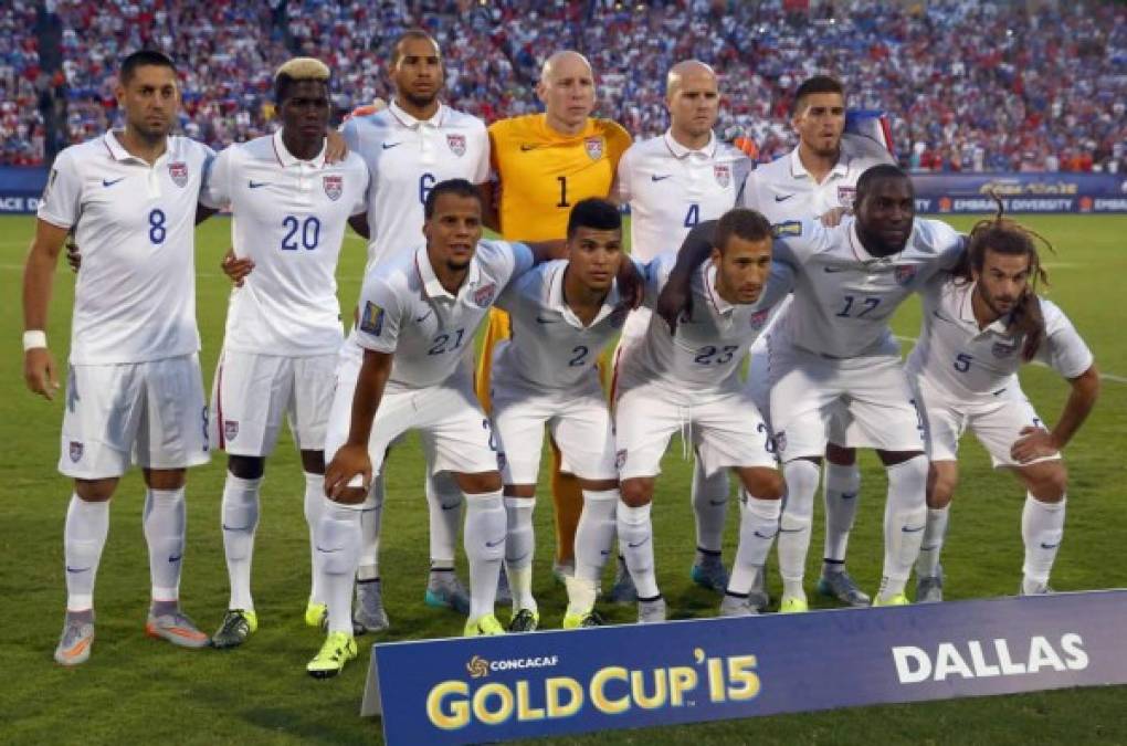 El cuadro inicial que debutó en la Copa Oro.