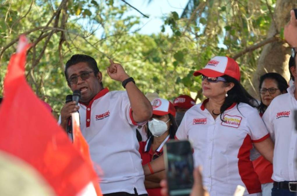 Quintín Soriano, alcalde de Choluteca, busca reelegirse y extender su mandato a 26 años. Se unió a la corriente de Darío Banegas, del Partido Liberal.