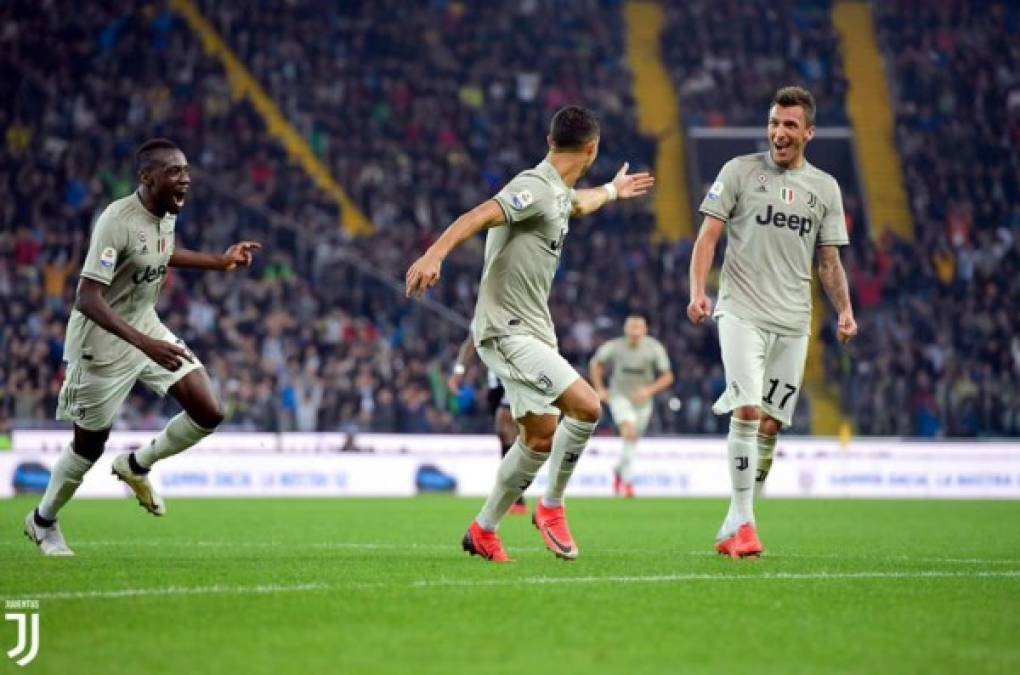 Cristiano Ronaldo agradeció a Mario Mandzukic por la asistencia en su golazo.