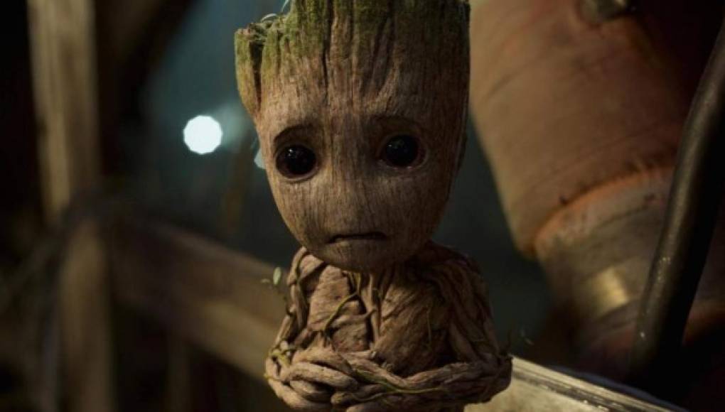 Bebé Groot roba la atención en 'Guardianes de la Galaxia 2'