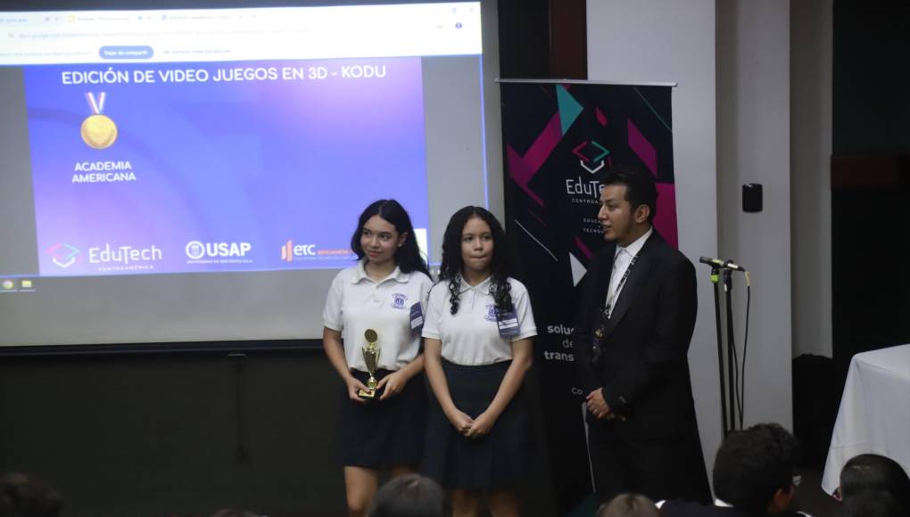 El evento, que se llevó a cabo en la Universidad de San Pedro Sula, estuvo dividido en varias categorías. La primera fue Edición de Videojuegos en 3D, donde la Academia Americana obtuvo el tercer lugar. 