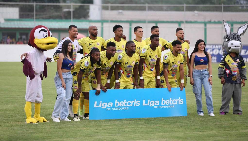 El 11 titular del Génesis que enfrentó al Marathón por la ida de semifinales del Clausura 2024. 