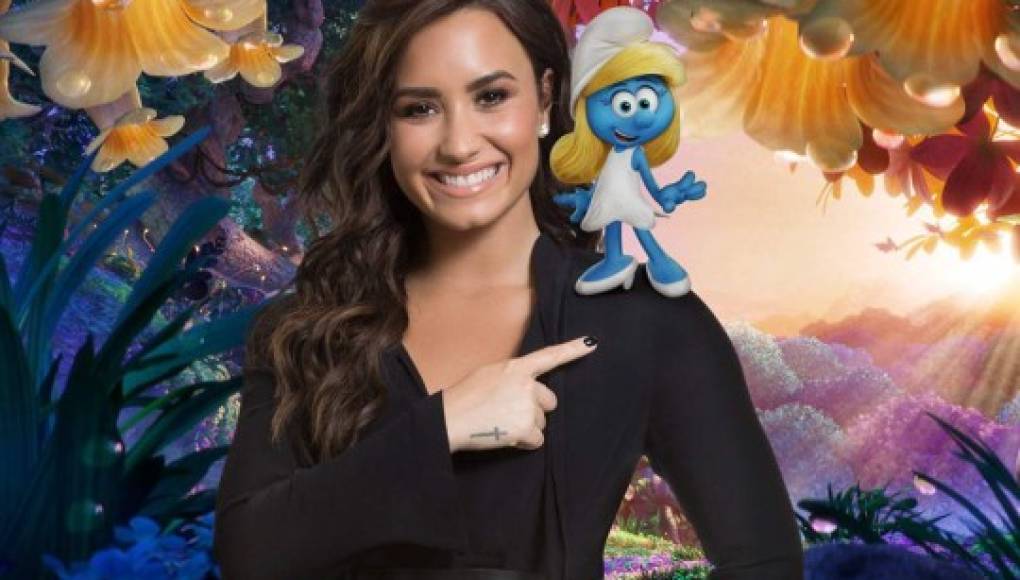 Demi Lovato, una Pitufina aventurera