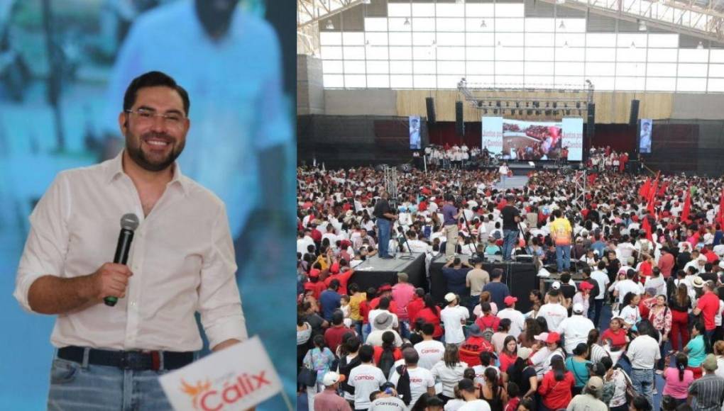 El diputado Jorge Cálix, del partido Libertad y Refundación (Libre), lanzó este domingo de manera oficial entre una multitudinaria concentración de personas su precandidatura presidencial para los comicios de marzo del 2025.
