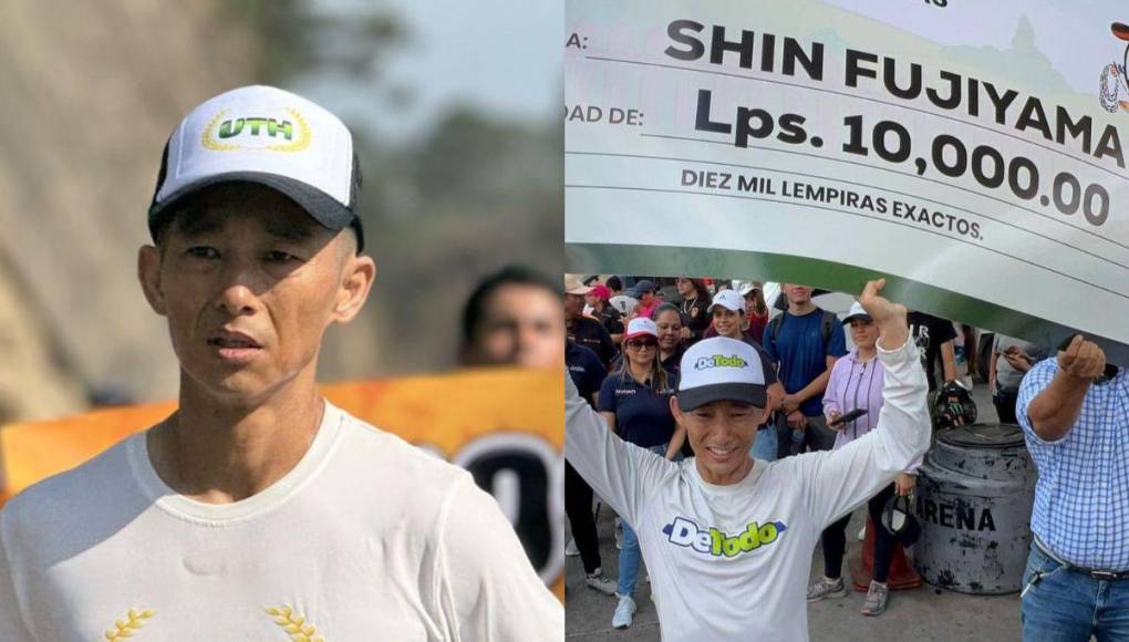 Shin Fujiyama, el influncer japonés radicado en Honduras rindió cuentas este lunes de cuánto fue la cantidad de dinero que recaudó en la carrera maratónica para reconstruir la deteriorada Escuela Experimental de la UNAH.