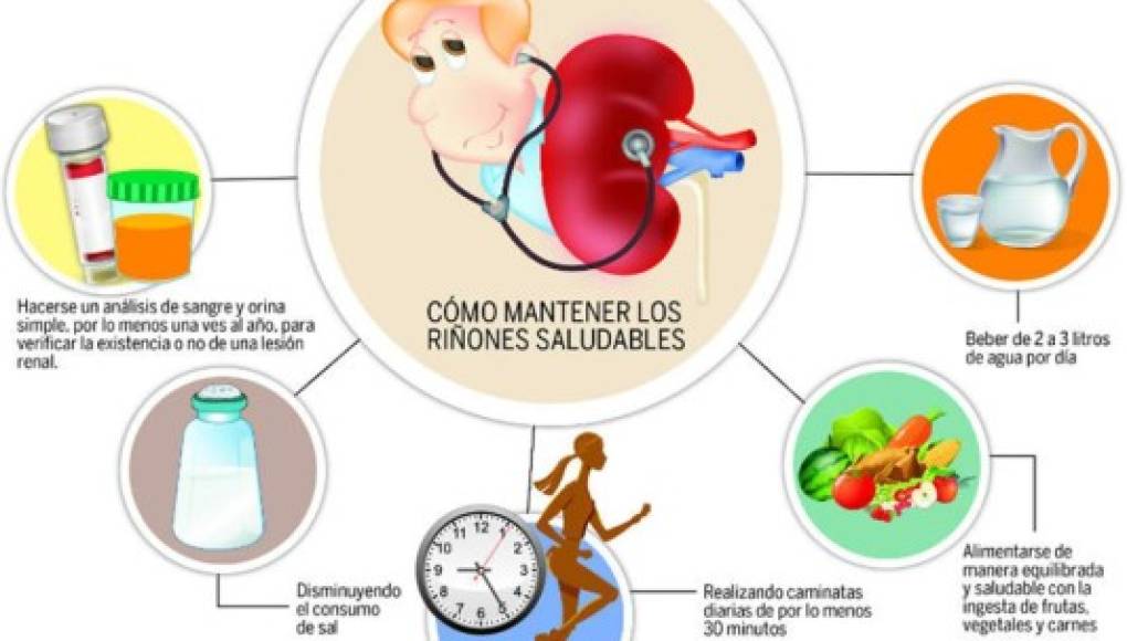 Los diabéticos e hipertensos deben cuidar sus riñones