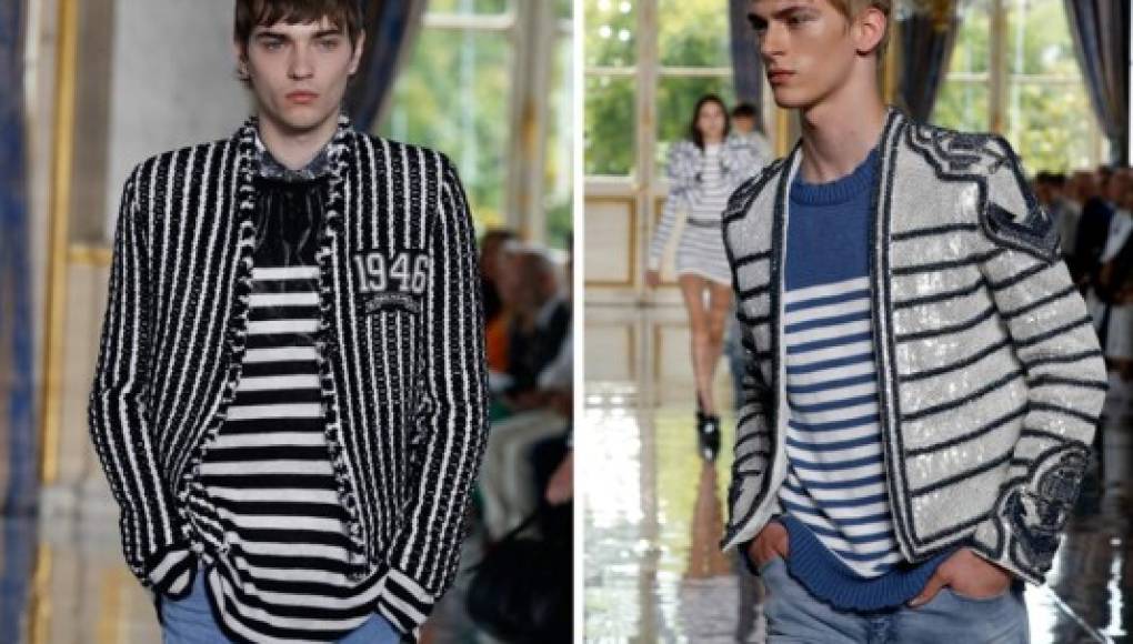 Balmain homenajea a Michael Jackson y llena la pasarela de lentejuelas