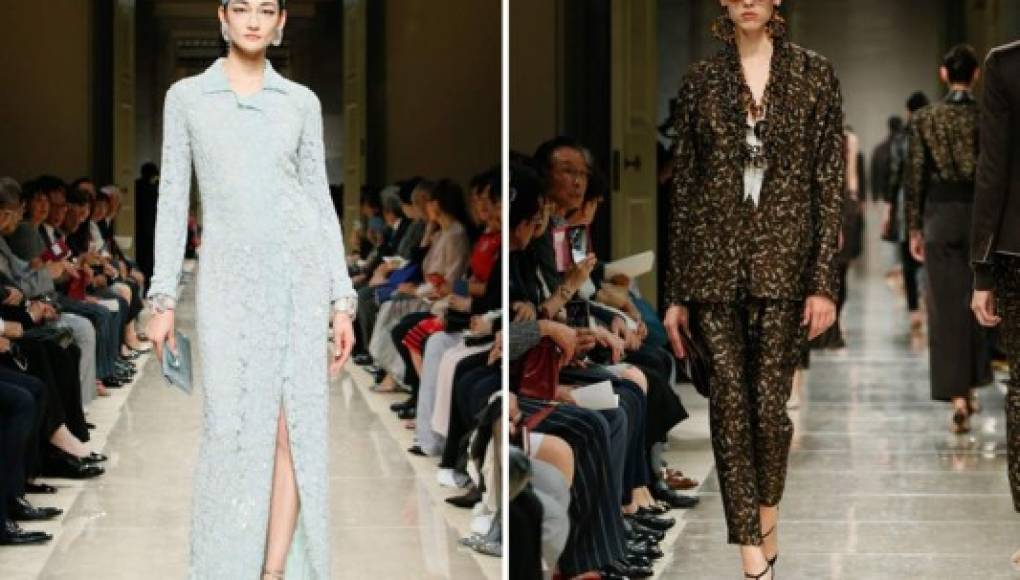 Primer desfile Crucero de Armani en Japón