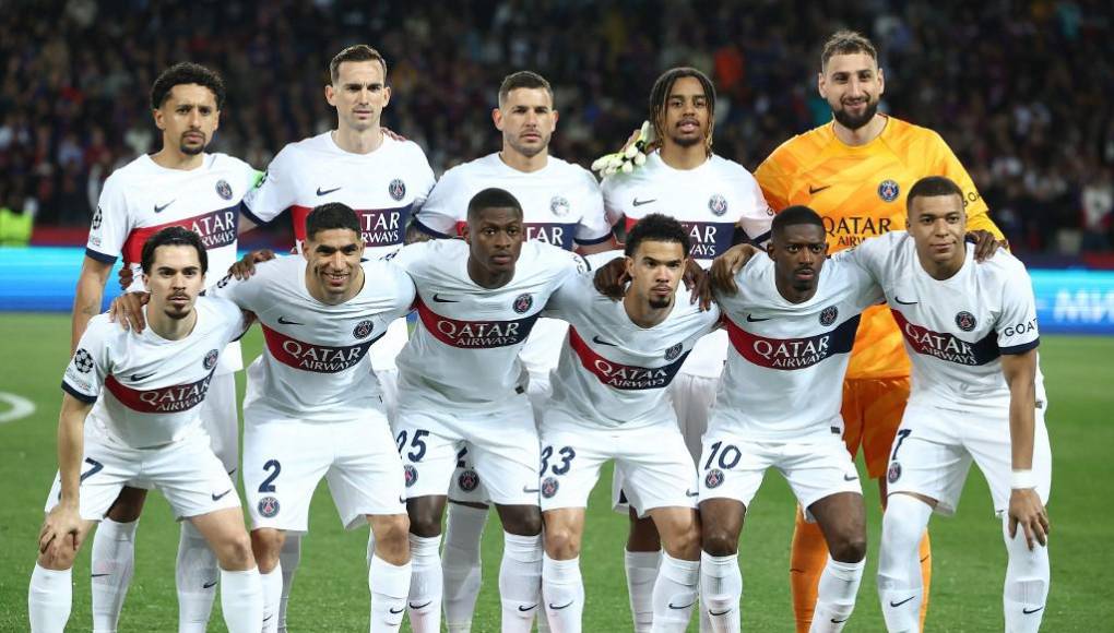 El 11 titular del PSG que conquistó Barcelona.