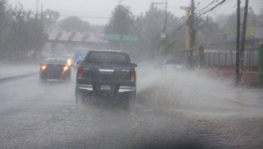Hasta el momento no se reportan víctimas ni personas afectadas por las fuertes lluvias en Tegucigalpa.