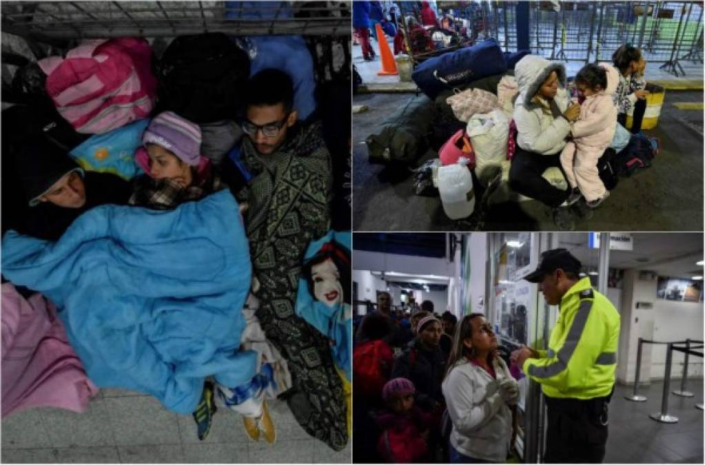 Los Gobiernos de Perú y Ecuador tomaron medidas para frenar la ola migratoria de venezolanos, que huyen de la crisis económica en su país, desbordando las fronteras de varios países sudamericanos.