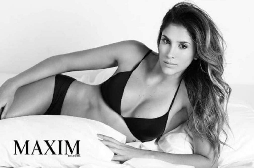 Daniela Ospina posó hace unas semanas para la revista Maxim Colombia.