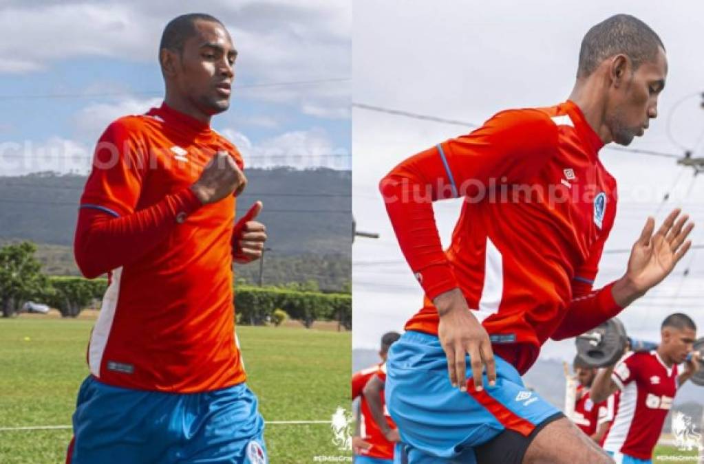 El delantero Jerry Bengtson se unió a la pretemporada del Olimpia, pese a que todavía no ha renovado su contrato. Ya trabaja a las órdenes de Pedro Troglio.