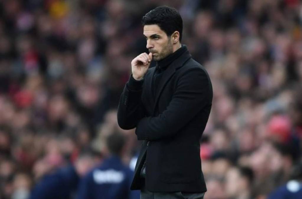 Mikel Arteta: Entrenador del Arsenal que se recuperó afortunadamente del coronavirus.